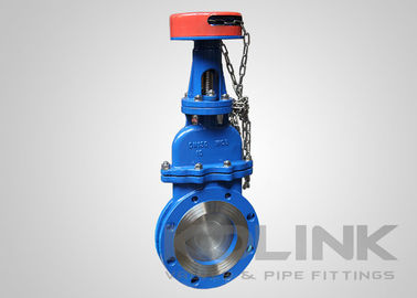 보닛형 나이프 게이트 밸브 플랜지 DN50-DN1200 Class150 수동 또는 공압