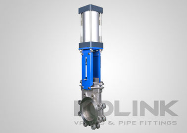 공압 작동 나이프 게이트 밸브 2-48 인치 Class150 PN16