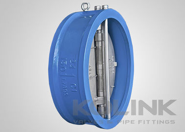 이중판 웨이퍼 체크 밸브 유연 철 2-48 인치