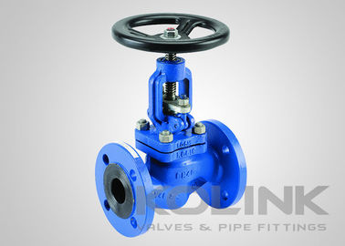 DIN Cast Steel Globe Valve PN10-160 플랜지 수동 작동