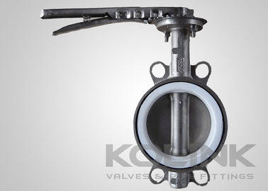 PTFE 좌석 나비 밸브 컨센트릭 2-48 인치 클래스150