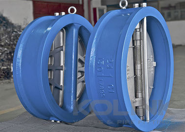 이중판 웨이퍼 체크 밸브 유연 철 2-48 인치